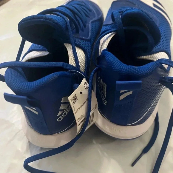 Adidas ICON V BOUNCE Baseball Cleats BLUE Men’s Size 13.5 - Picture 4 of 11